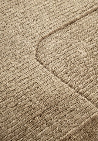 Wollen vloerkleed - Charlotte Beige