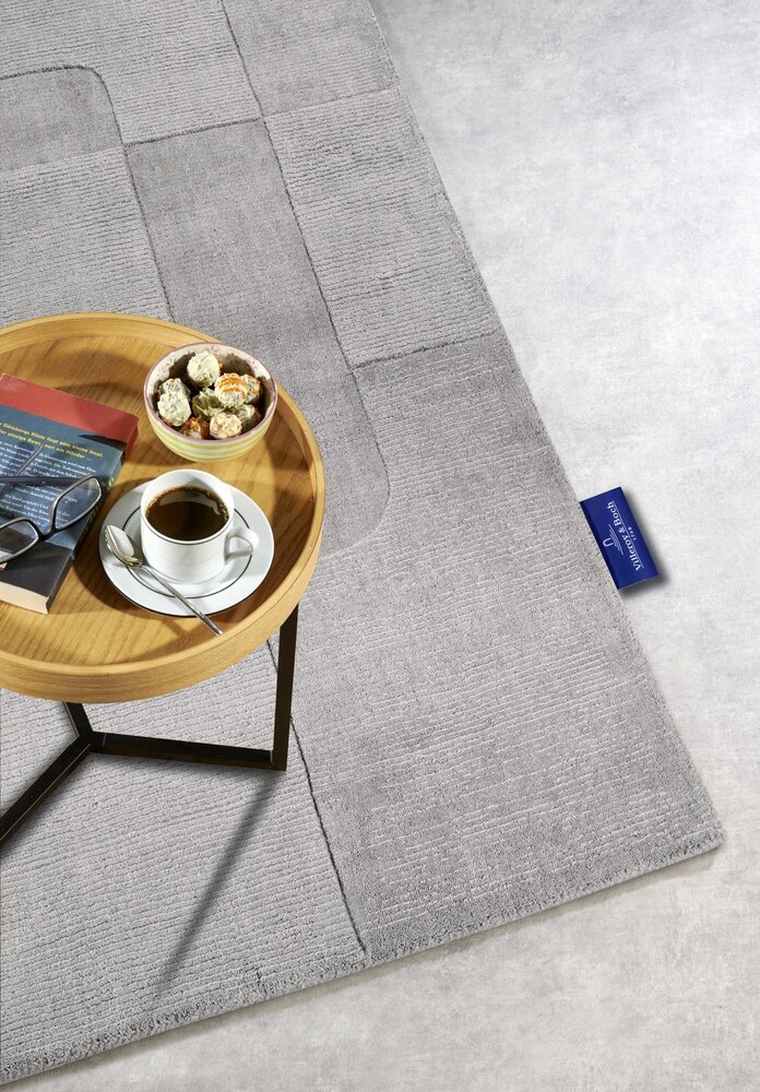 Wollen vloerkleed - Charlotte Grijs Wollen vloerkleed - Charlotte Grijs