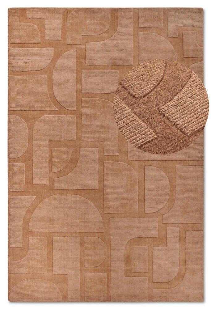 Wollen vloerkleed - Alexis Terracotta Wollen vloerkleed - Alexis Terracotta