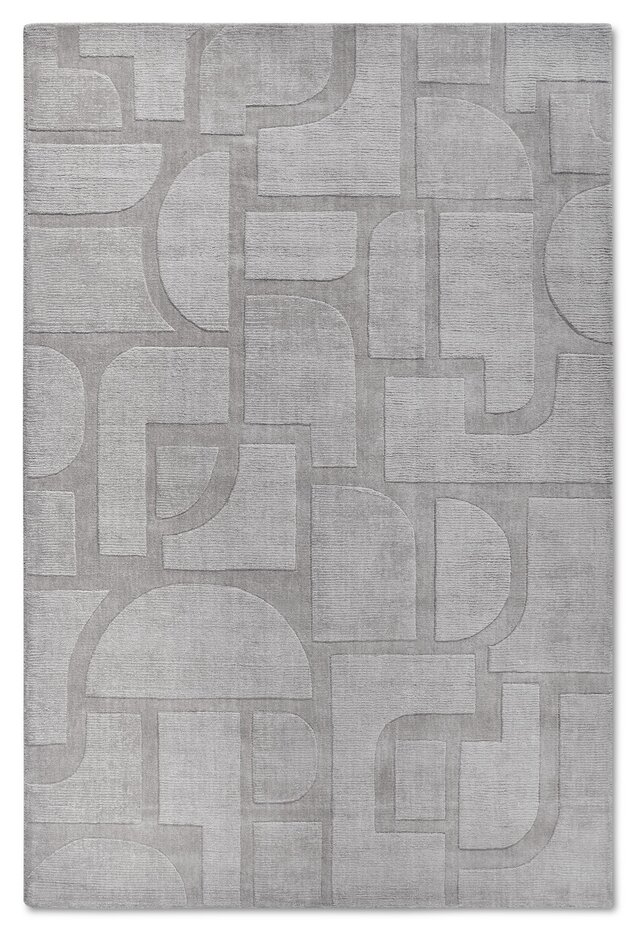 Wollen vloerkleed - Alexis Grijs Wollen vloerkleed - Alexis Grijs