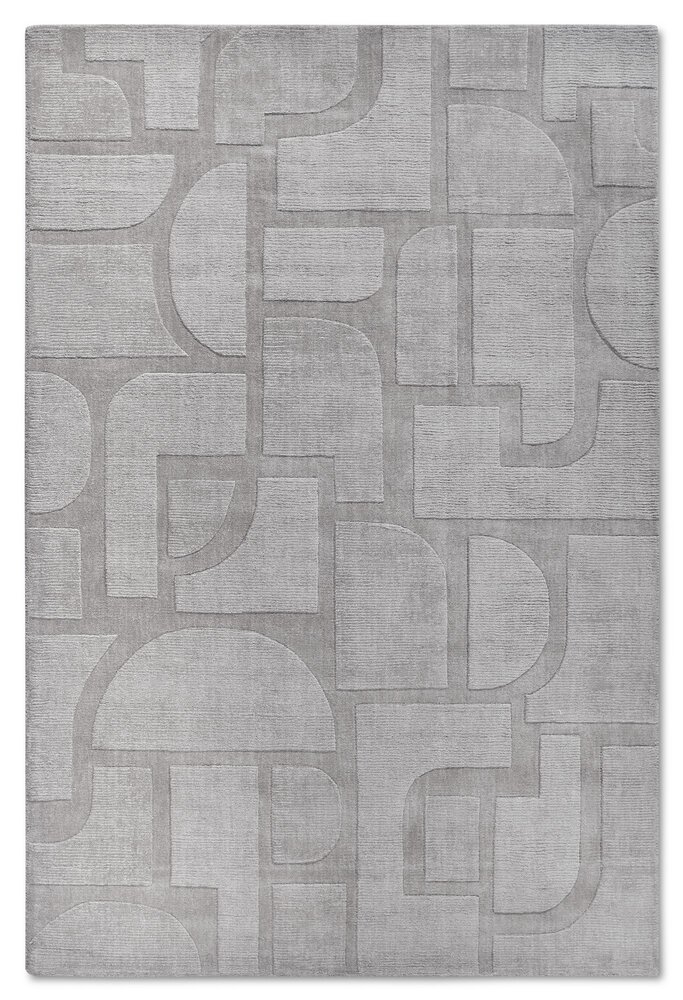 Wollen vloerkleed - Alexis Grijs Wollen vloerkleed - Alexis Grijs