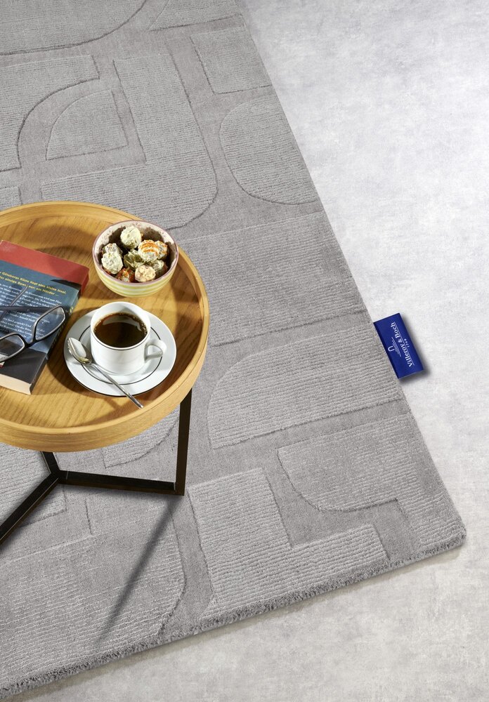 Wollen vloerkleed - Alexis Grijs Wollen vloerkleed - Alexis Grijs