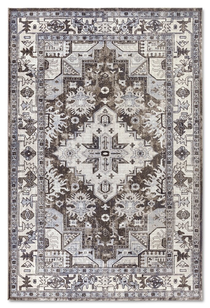 Vintage vloerkleed - Henry Taupe/Grijs Vintage vloerkleed - Henry Taupe/Grijs