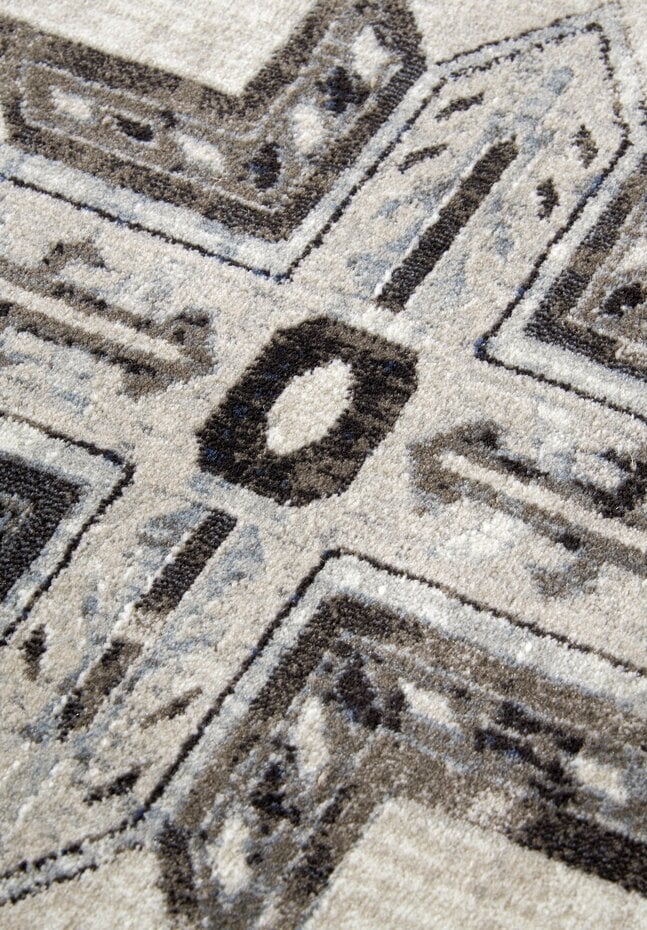 Vintage vloerkleed - Henry Taupe/Grijs Vintage vloerkleed - Henry Taupe/Grijs