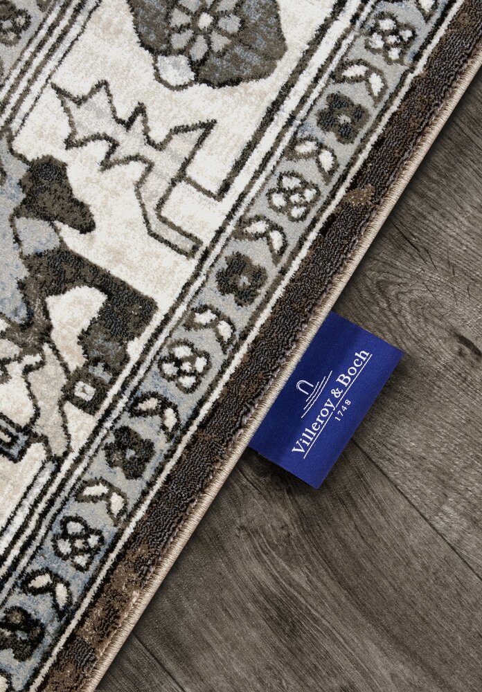 Vintage vloerkleed - Henry Taupe/Grijs Vintage vloerkleed - Henry Taupe/Grijs