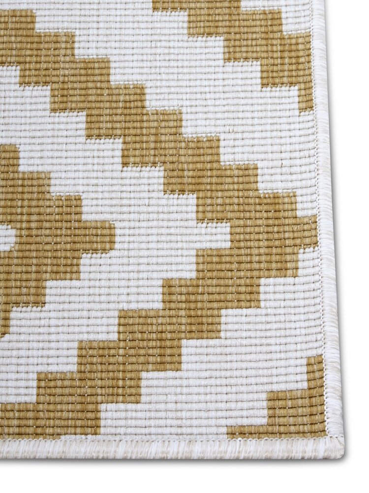 Binnen & Buitenkleed Omkeerbaar - Malaga Geel Binnen & Buitenkleed Omkeerbaar - Malaga Geel