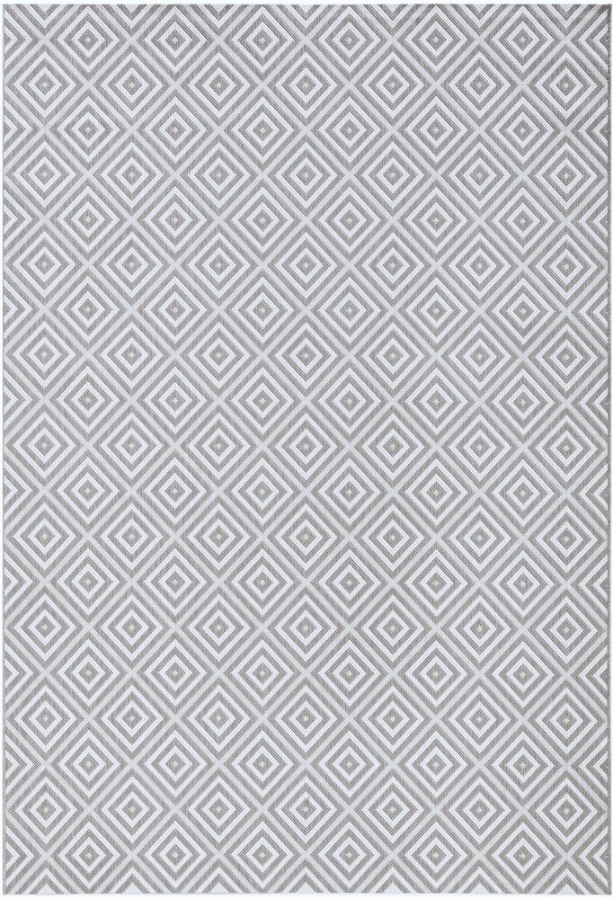 Binnen- en buitenkleed - Karo Grijs/Crème Binnen- en buitenkleed - Karo Grijs/Crème