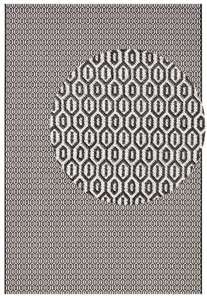 Binnen- en buitenkleed - Coin Zwart/Wit