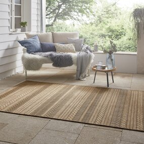 Jute buitenkleed - Granado Beige/Bruin