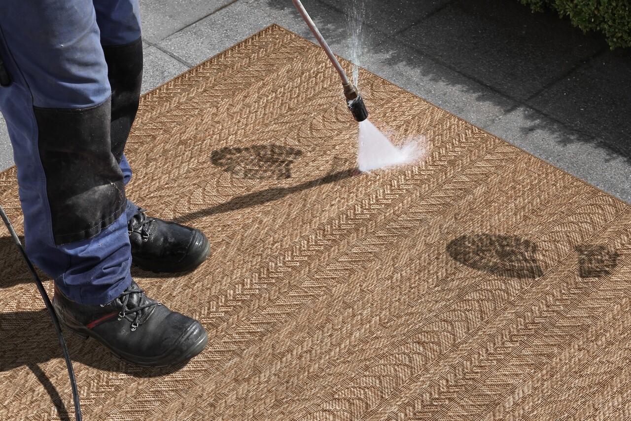 Jute buitenkleed - Granado Beige/Bruin