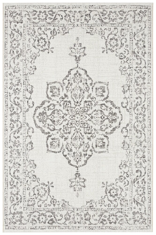 Vintage buitenkleed - Tilos Grijs/Crème Vintage buitenkleed - Tilos Grijs/Crème