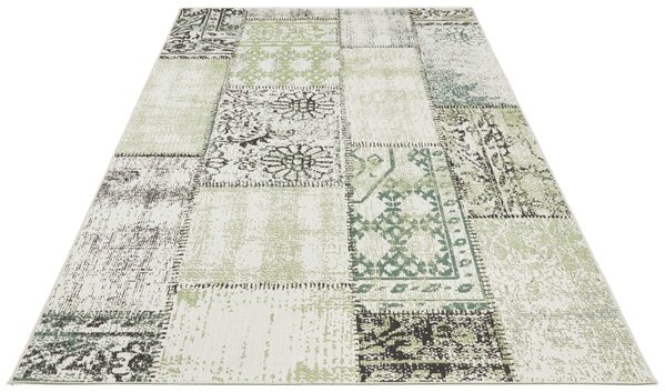 Patchwork buitenkleed - Symi Groen