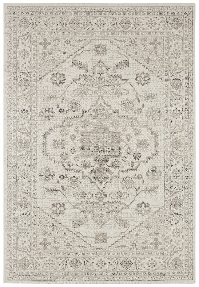 Vintage buitenkleed - Navarino Crème/Taupe