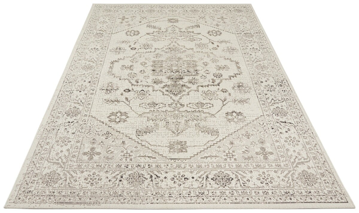 Vintage buitenkleed - Navarino Crème/Taupe