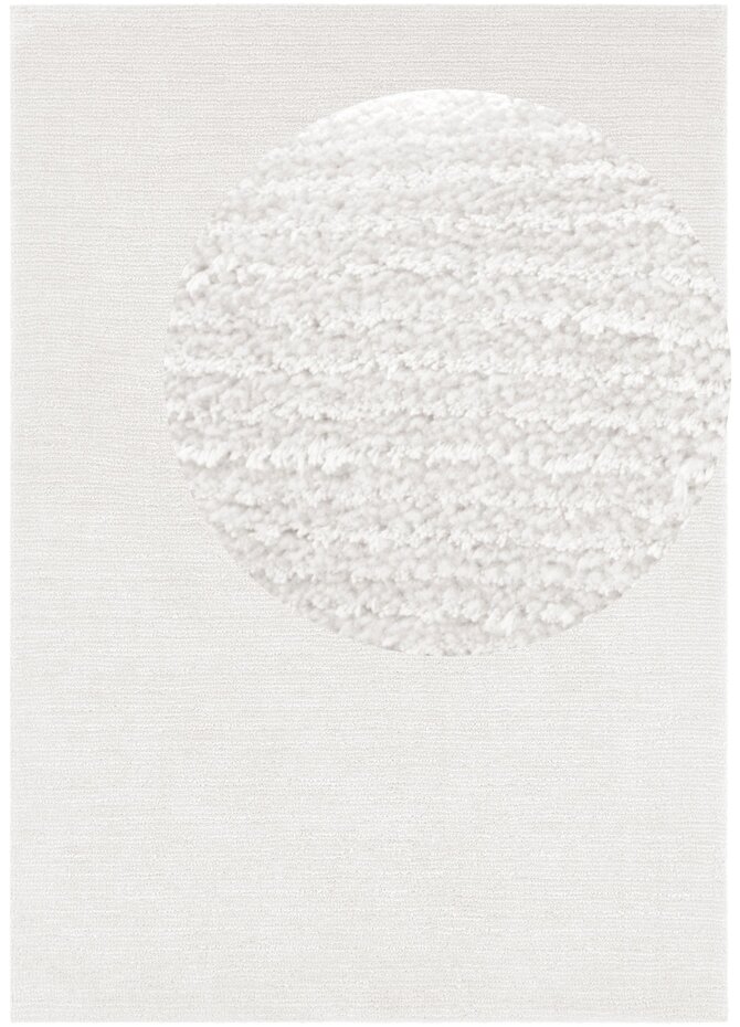 Zacht vloerkleed - Uni Crème Zacht vloerkleed - Uni Crème