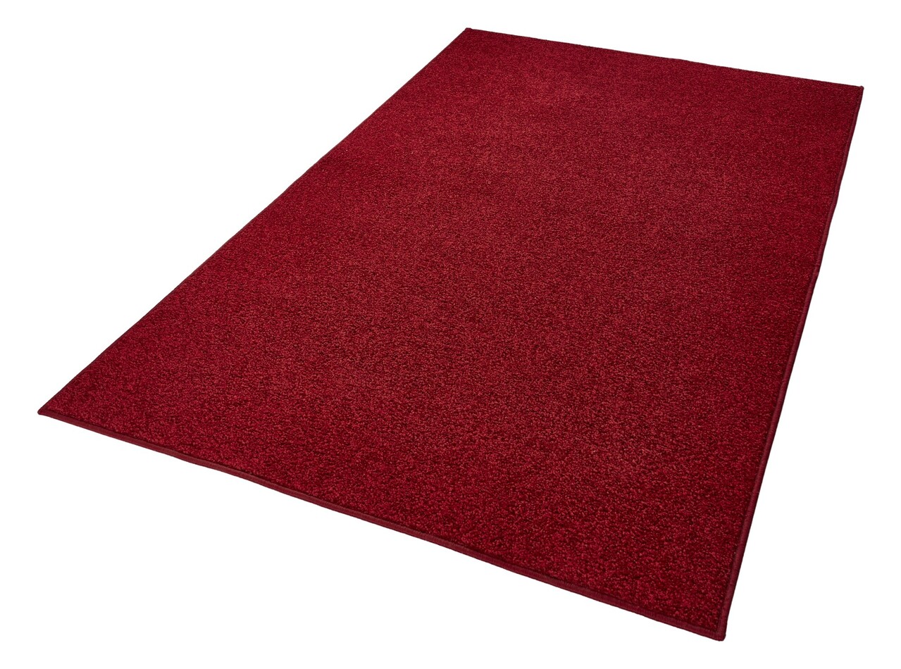 Effen vloerkleed - Pure Rood Effen vloerkleed - Pure Rood