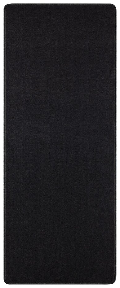 Effen loper - Nasty Zwart Effen loper - Nasty Zwart