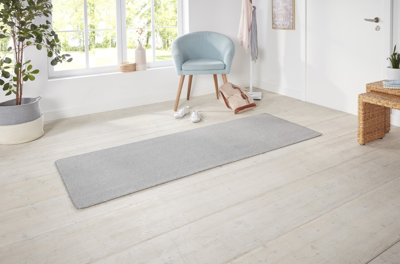 Effen loper - Nasty Grijs Effen loper - Nasty Grijs