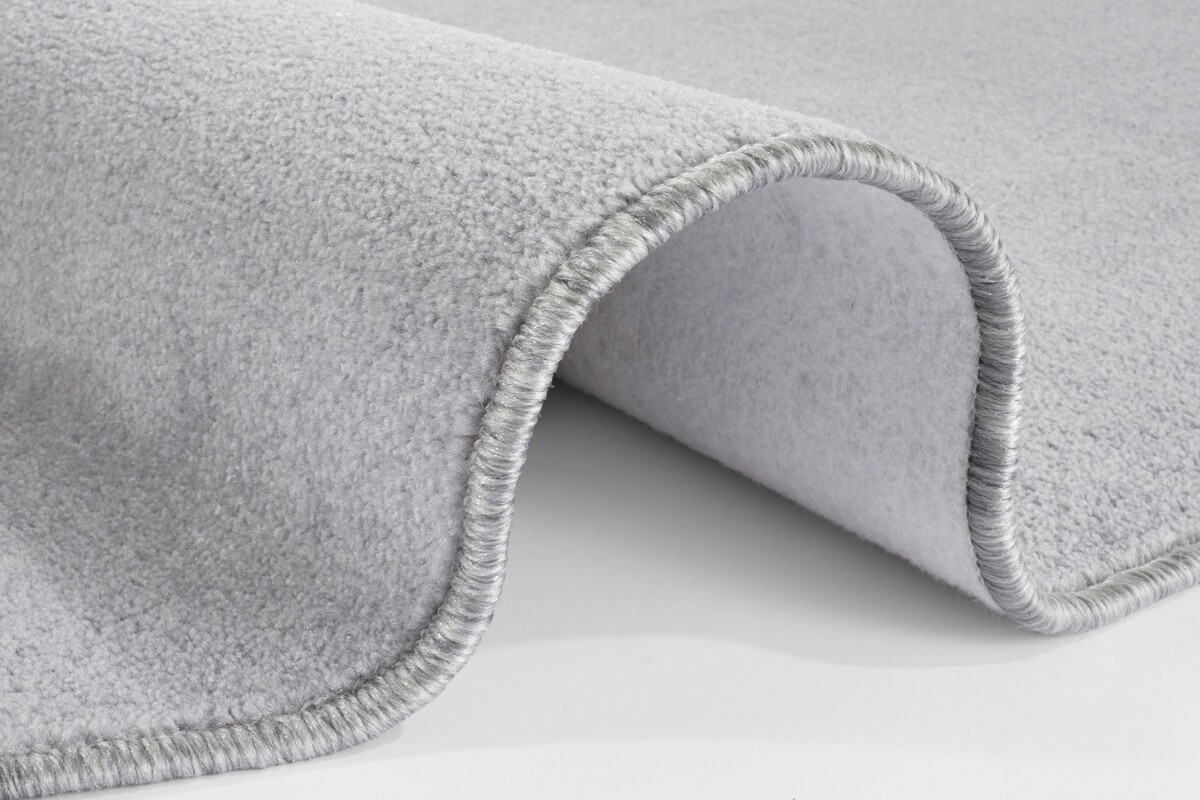Rond effen vloerkleed - Nasty Grijs