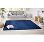 Effen vloerkleed - Nasty Donkerblauw