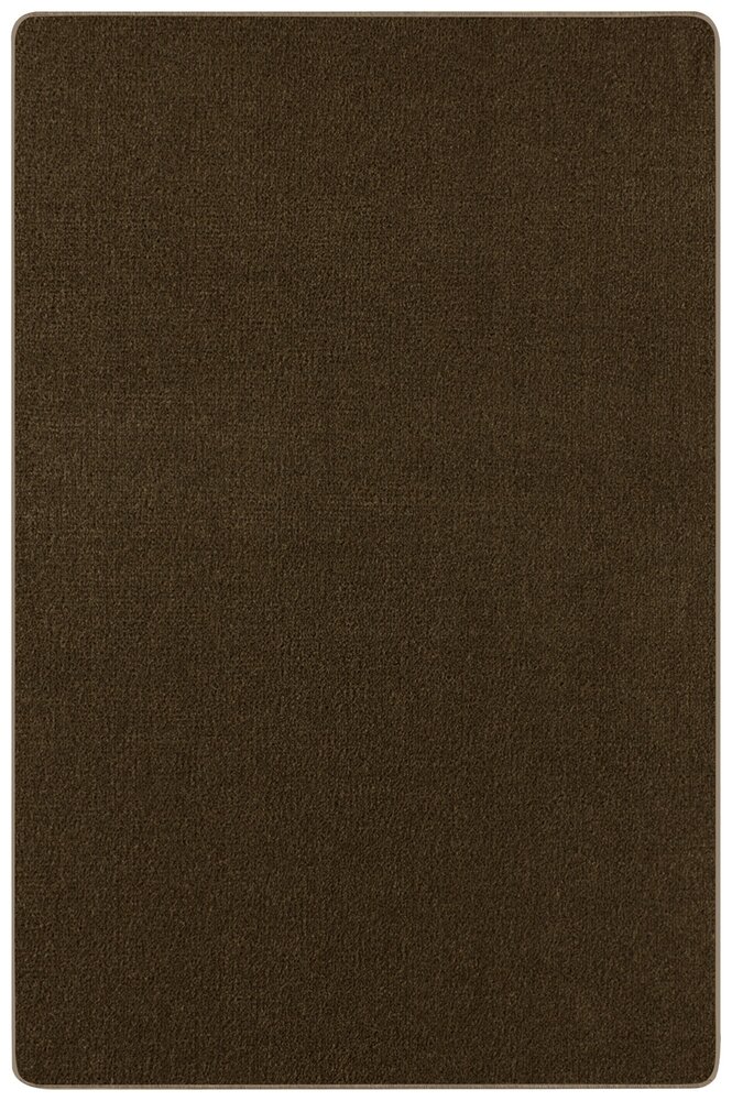 Effen vloerkleed - Nasty Bruin Effen vloerkleed - Nasty Bruin