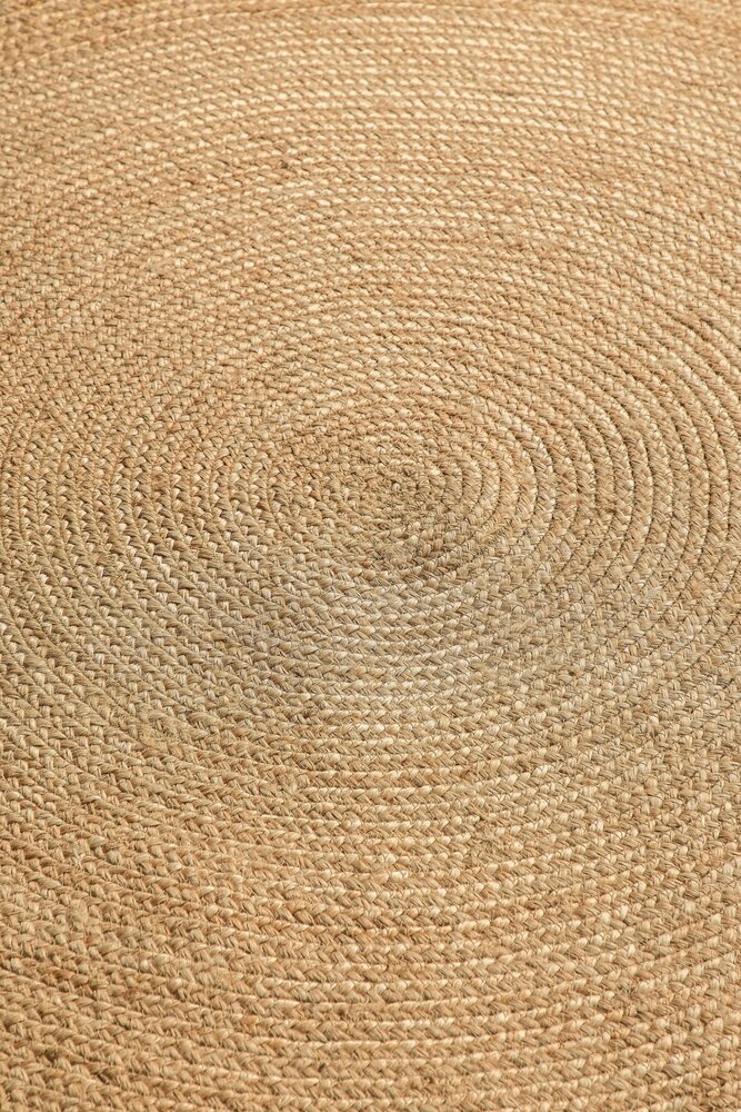 Jute vloerkleed - Rangpur Rond Naturel Jute vloerkleed - Rangpur Rond Naturel