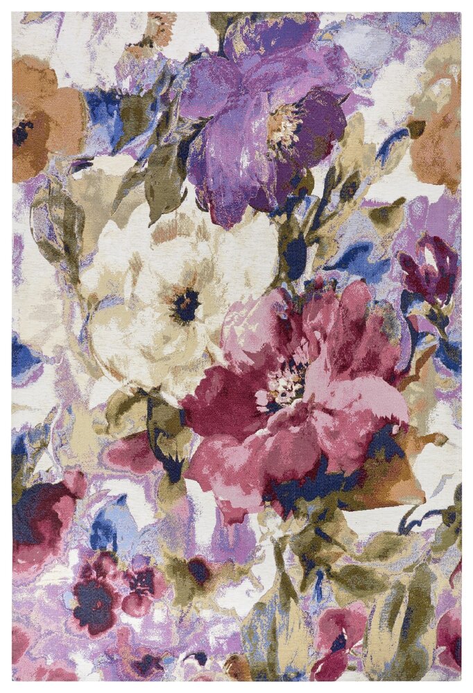 Bloemen vloerkleed - Atika Kleurrijk Bloemen vloerkleed - Atika Kleurrijk