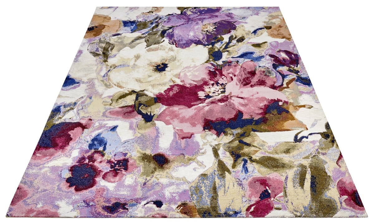Bloemen vloerkleed - Atika Kleurrijk Bloemen vloerkleed - Atika Kleurrijk