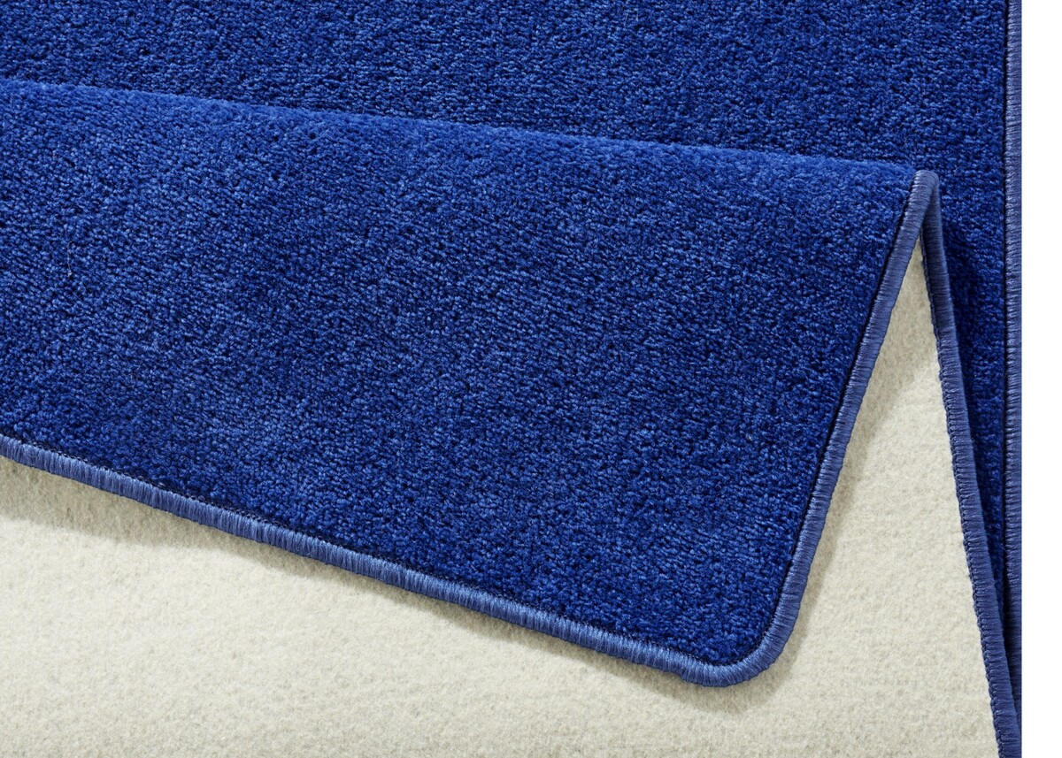Effen vloerkleed - Fancy Blauw