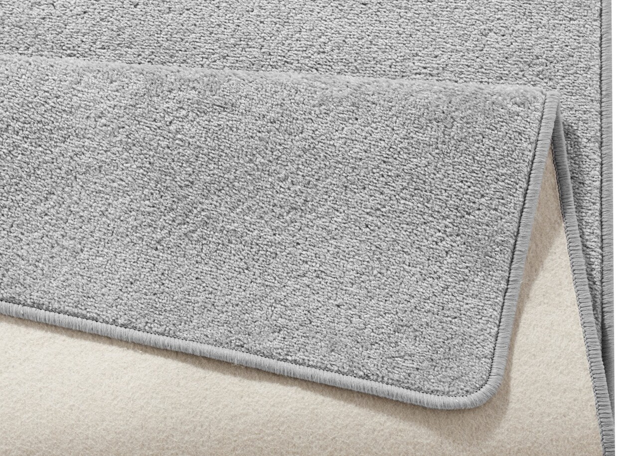 Effen vloerkleed - Fancy Grijs Effen vloerkleed - Fancy Grijs