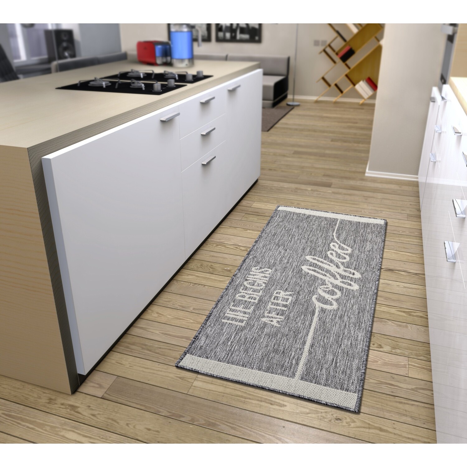 Keukentapijt, wasbaar, antislip, loper voor keuken, 50 x 200 cm Keukentapijt, wasbaar, antislip, loper voor keuken, 50 x 200 cm