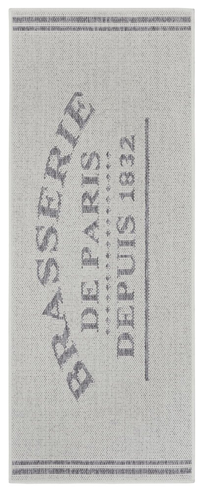 Keukenloper - Brasserie de Paris Grijs/Crème Keukenloper - Brasserie de Paris Grijs/Crème