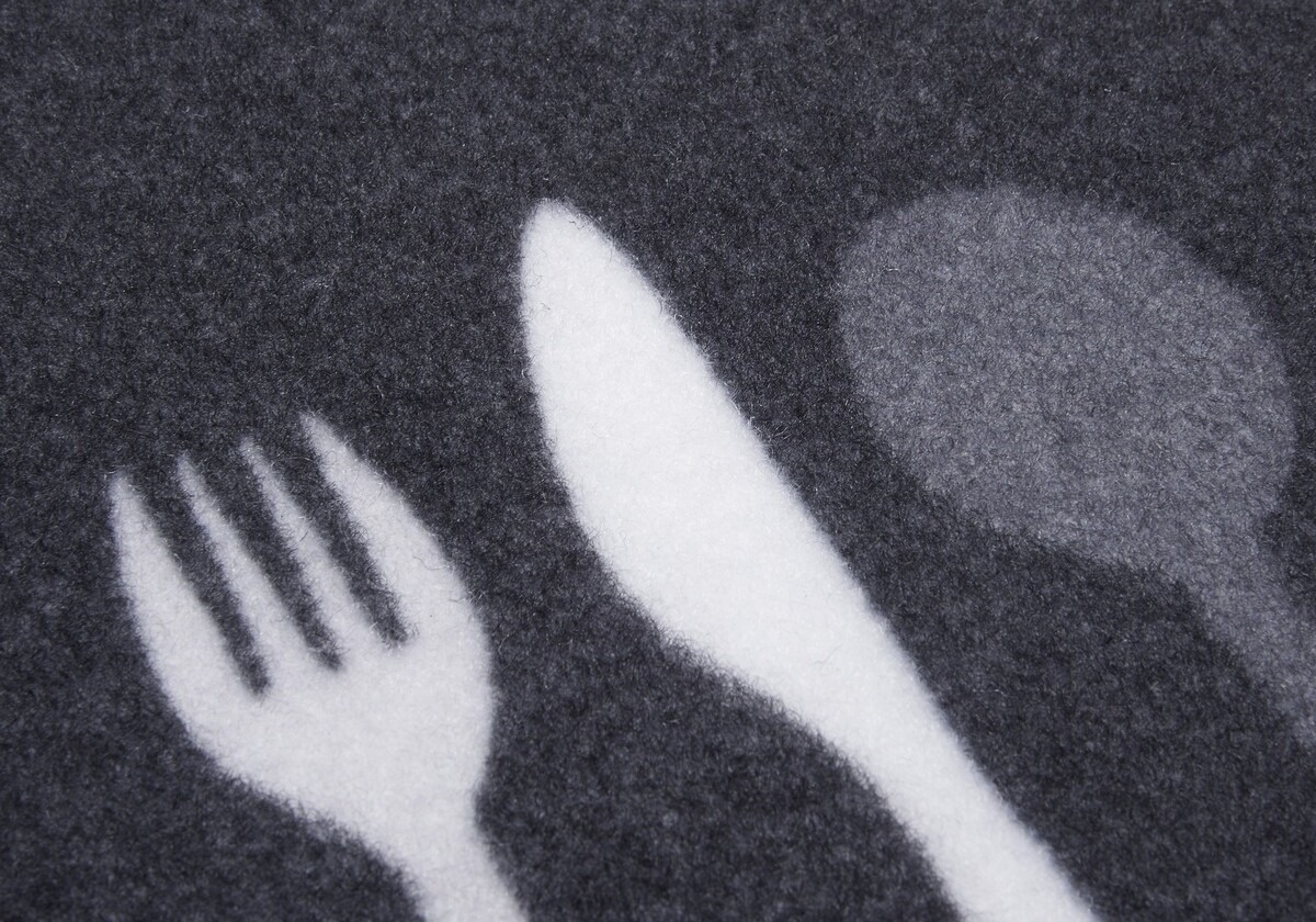 Keukenloper - Kitchen Zwart/Wit Keukenloper - Kitchen Zwart/Wit