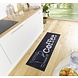 Keukenloper - Coffee Zwart Keukenloper - Coffee Zwart