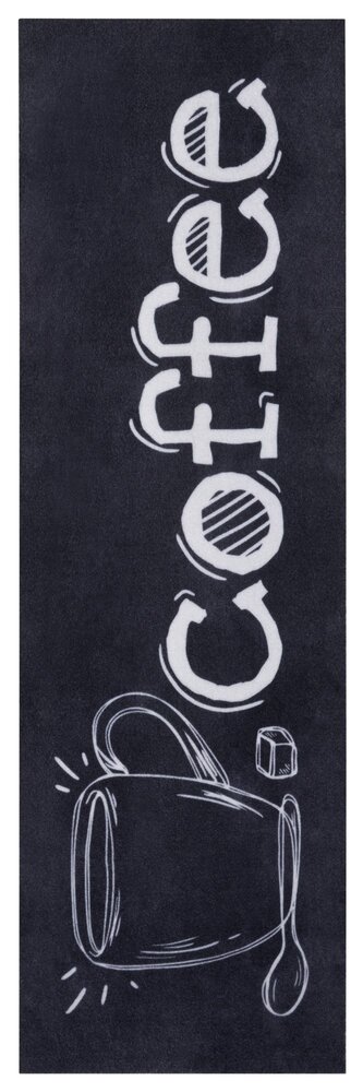 Keukenloper - Coffee Zwart Keukenloper - Coffee Zwart