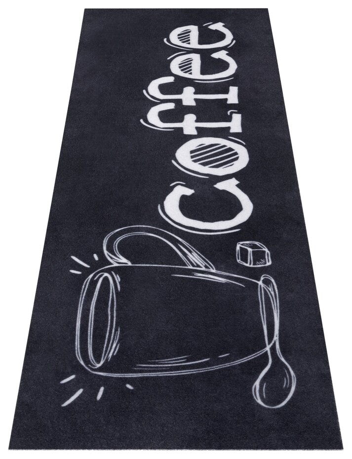 Keukenloper - Coffee Zwart Keukenloper - Coffee Zwart