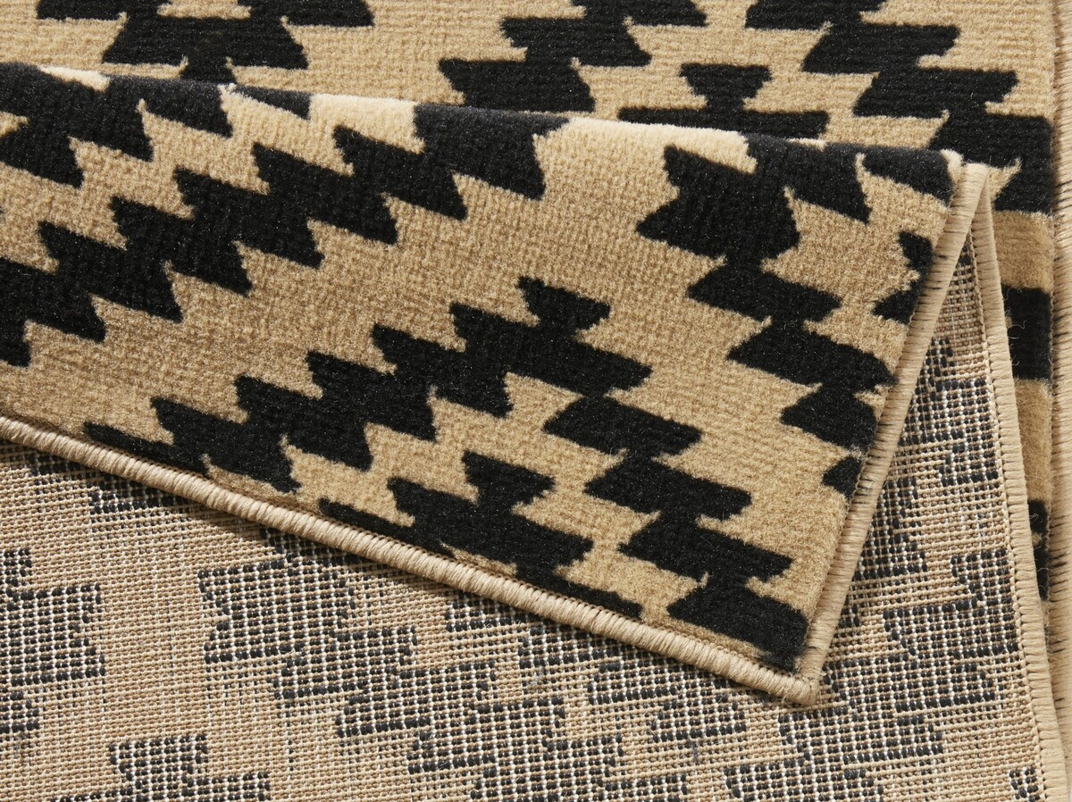 Moderne loper - Nordic Bruin/Zwart Moderne loper - Nordic Bruin/Zwart