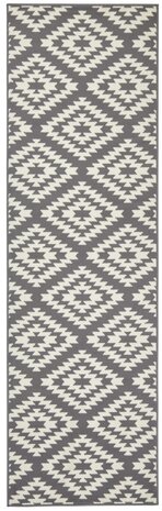 Moderne loper - Nordic Grijs/Wit