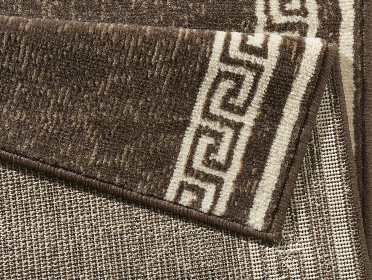 Moderne loper - Casa Bruin/Wit Moderne loper - Casa Bruin/Wit