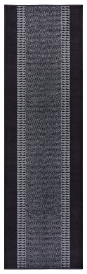 Laagpolig Loper - Band Zwart/Grijs Laagpolig Loper - Band Zwart/Grijs