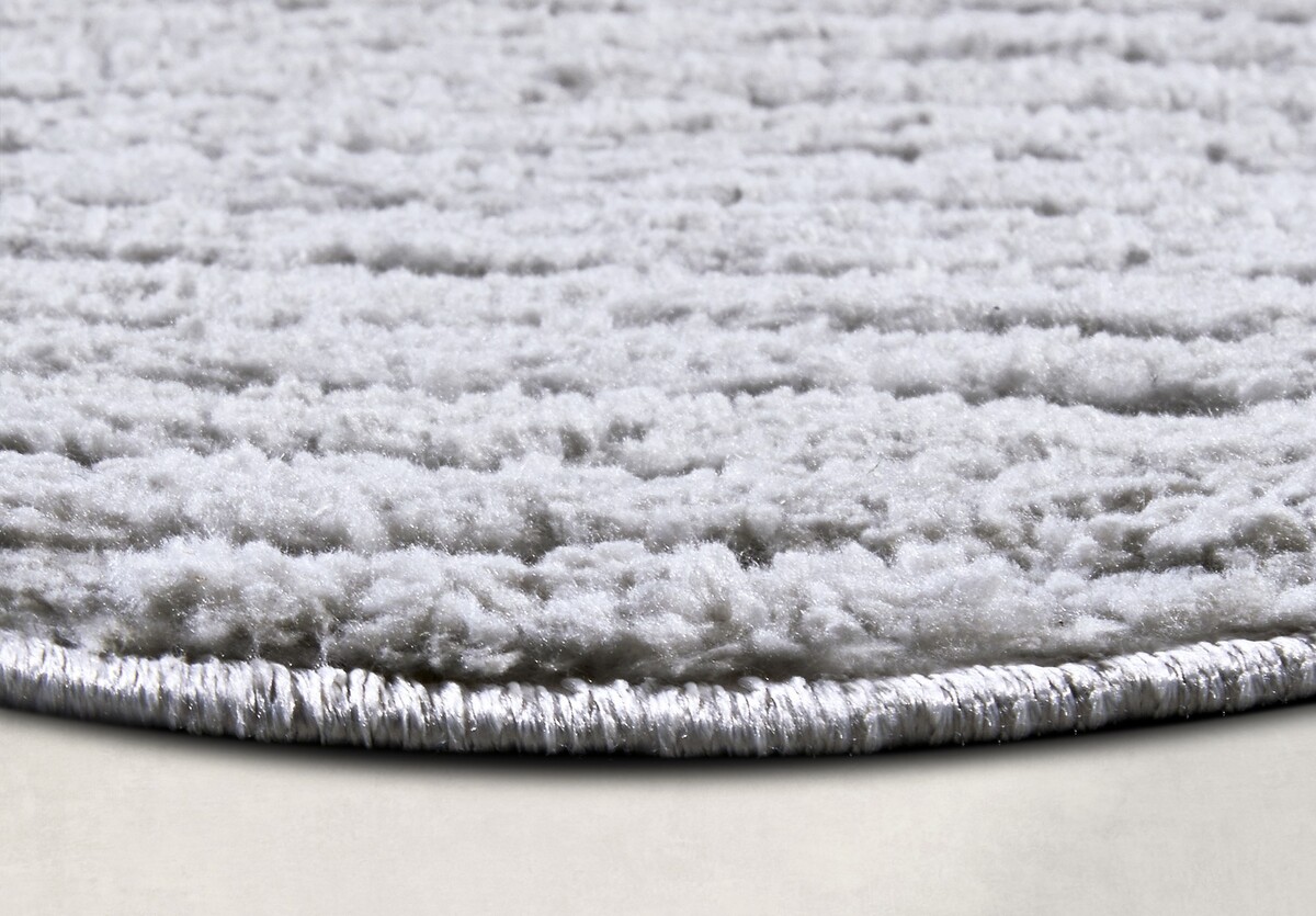 Rond Japandi vloerkleed - Panglao Grijs