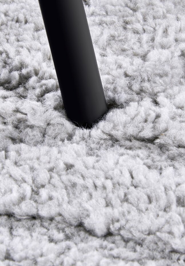 Rond Japandi vloerkleed - Panglao Grijs