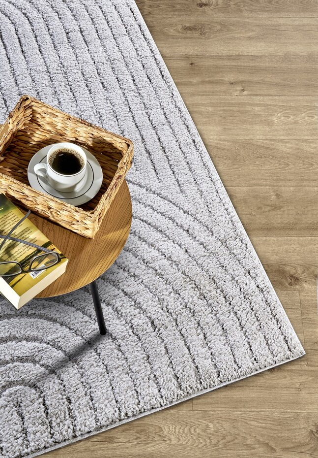 Japandi vloerkleed - Panglao Grijs Japandi vloerkleed - Panglao Grijs