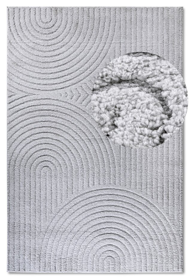 Japandi vloerkleed - Panglao Grijs Japandi vloerkleed - Panglao Grijs