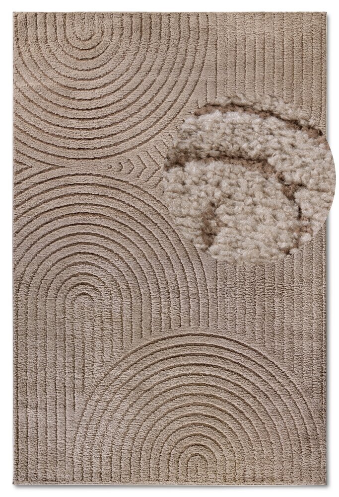 Japandi vloerkleed - Panglao Taupe Japandi vloerkleed - Panglao Taupe