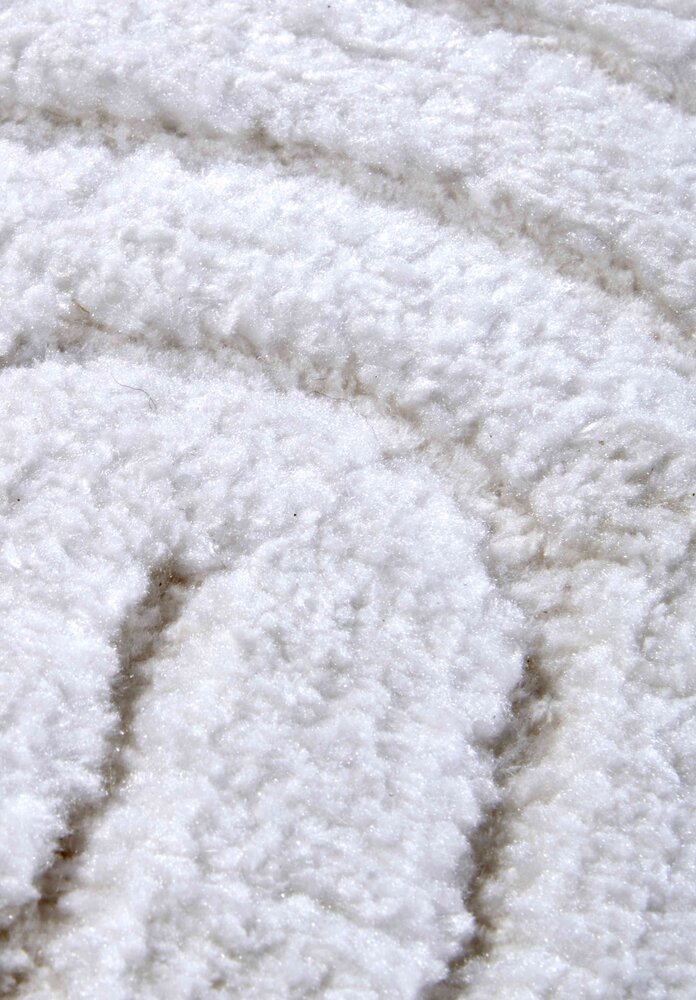 Rond Japandi vloerkleed - Panglao Crème Rond Japandi vloerkleed - Panglao Crème