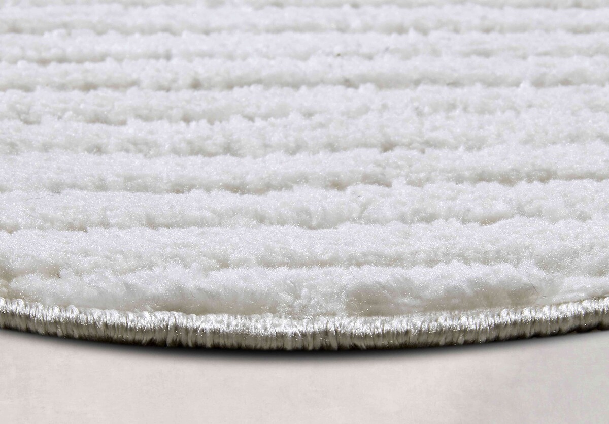 Rond Japandi vloerkleed - Panglao Crème Rond Japandi vloerkleed - Panglao Crème