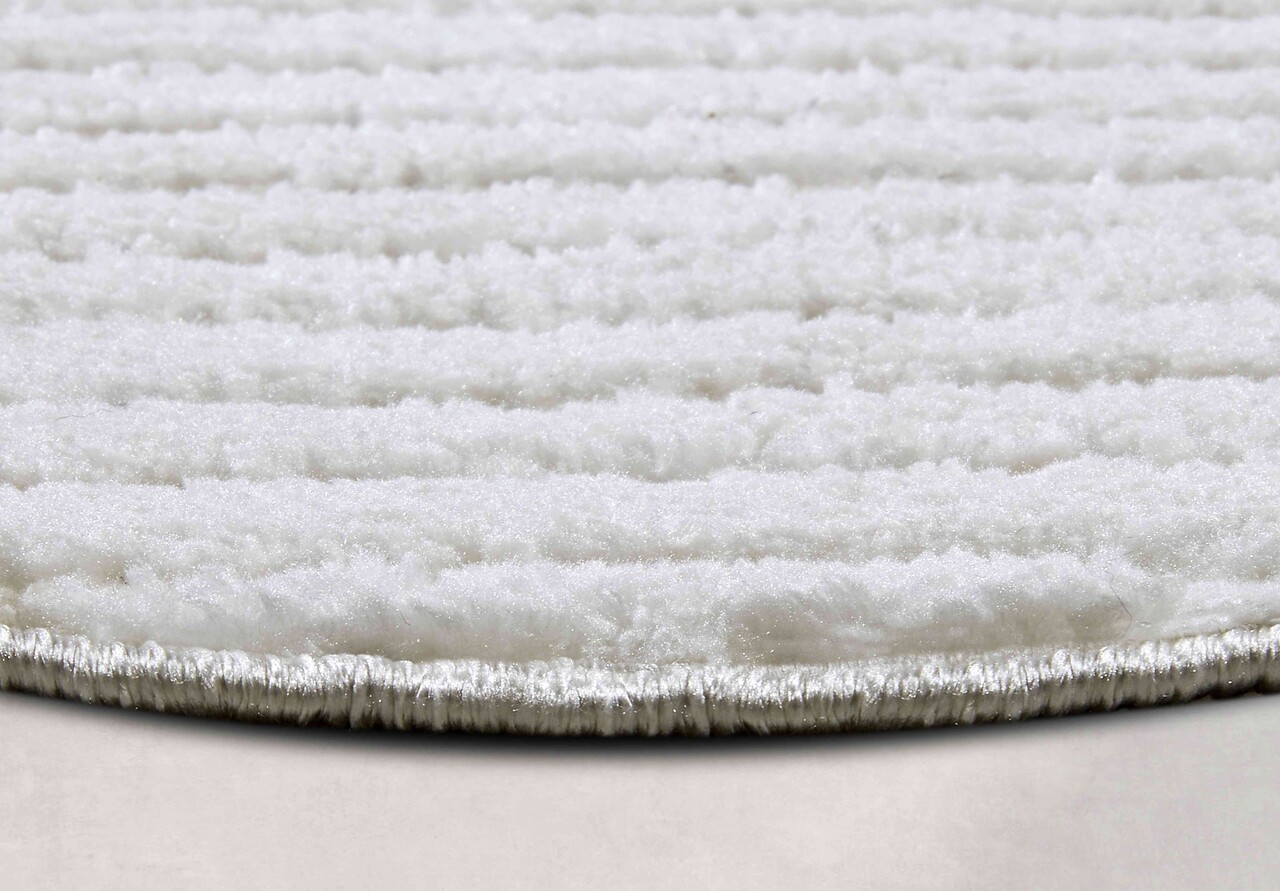 Rond Japandi vloerkleed - Panglao Crème Rond Japandi vloerkleed - Panglao Crème