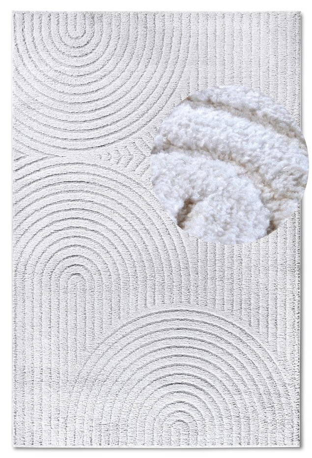 Japandi vloerkleed - Panglao Crème Japandi vloerkleed - Panglao Crème