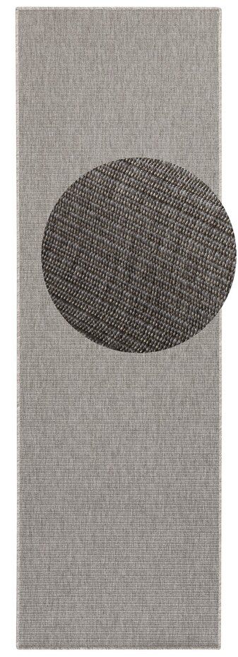 Binnen- en buitenloper - Sisal-look Grijs